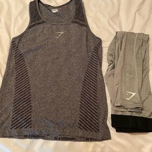 Gymshark Tank with free leggings